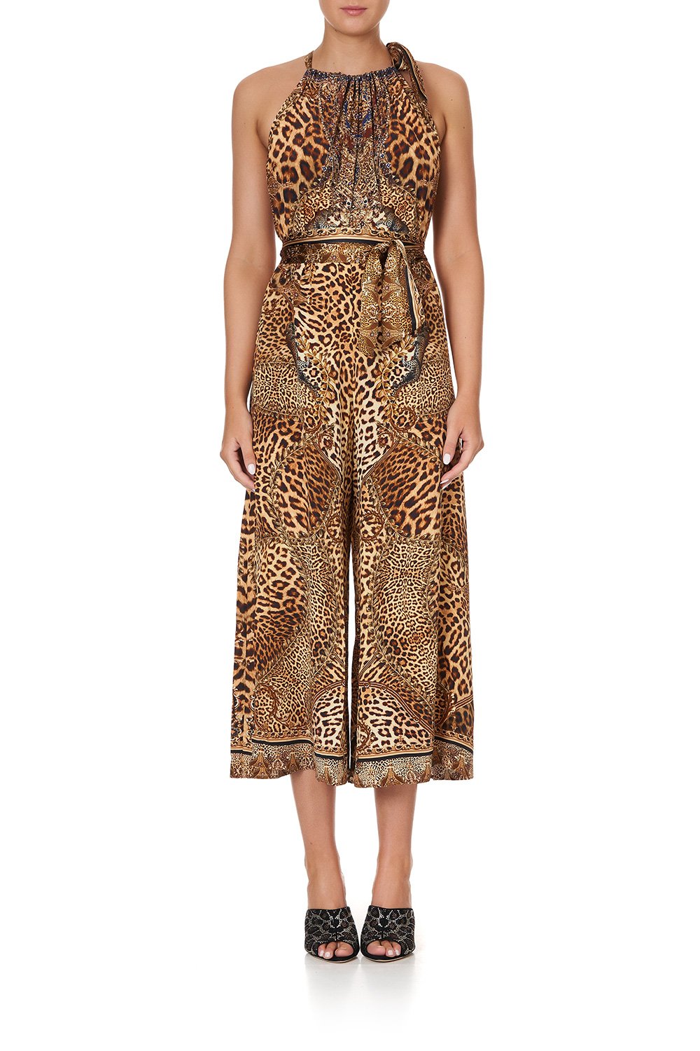 DRAWSTRING NECK JUMPSUIT LADY LODGE