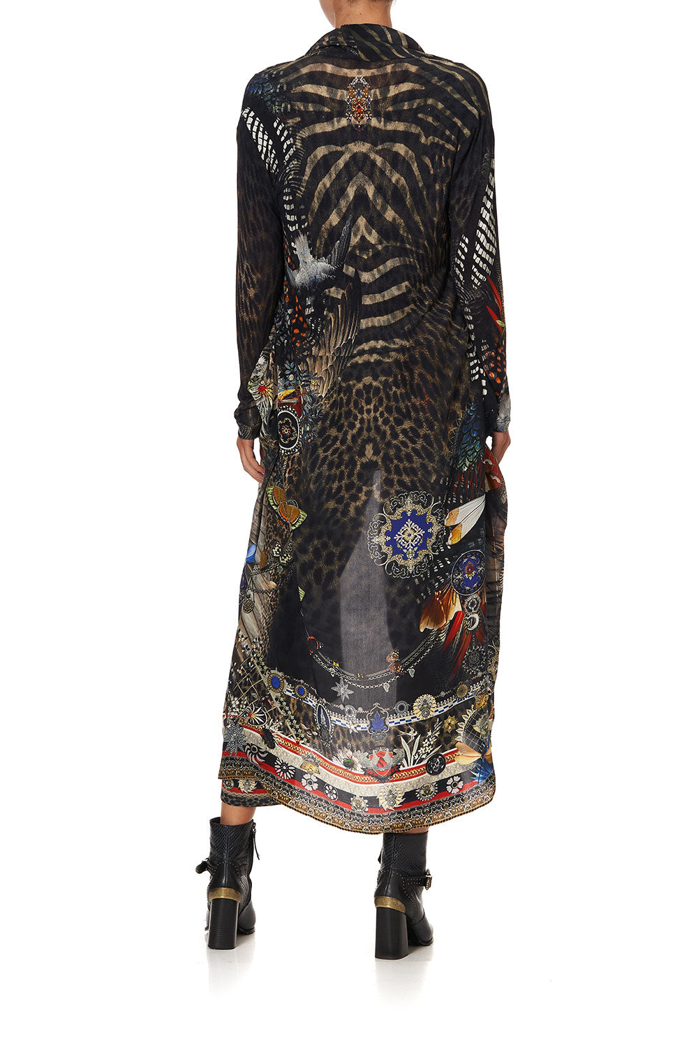 LONG CASUAL JACKET WITH POCKETS TREASURE CHASER