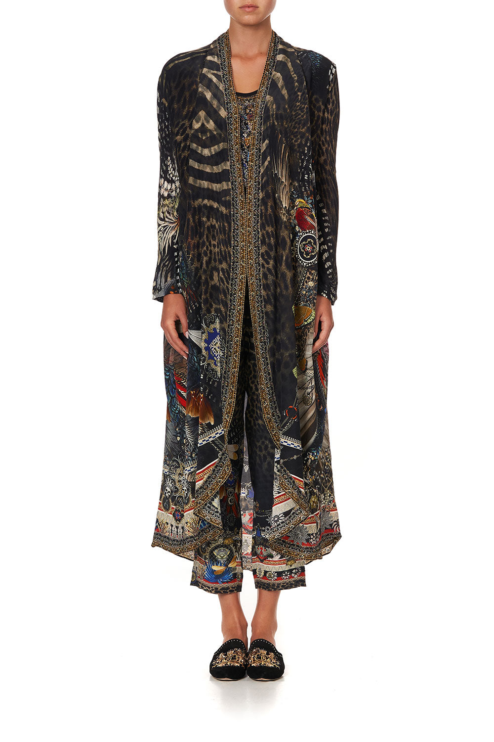 LONG CASUAL JACKET WITH POCKETS TREASURE CHASER