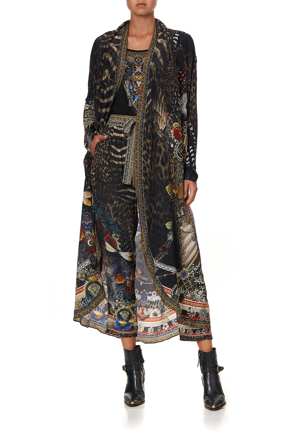 LONG CASUAL JACKET WITH POCKETS TREASURE CHASER