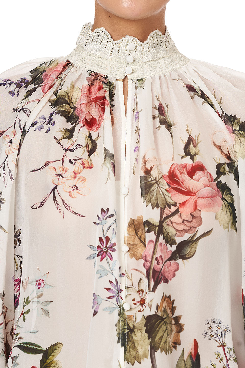 RAGLAN BUTTON UP SHIRT LONDON LOOMS