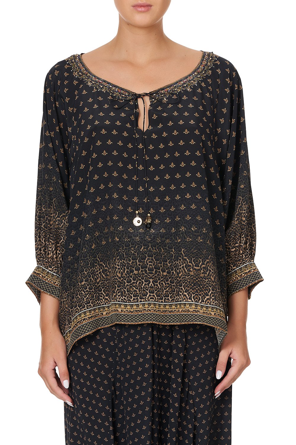 RAGLAN SLEEVE BLOUSE WITH CUFF ROYAL RESIDENCE