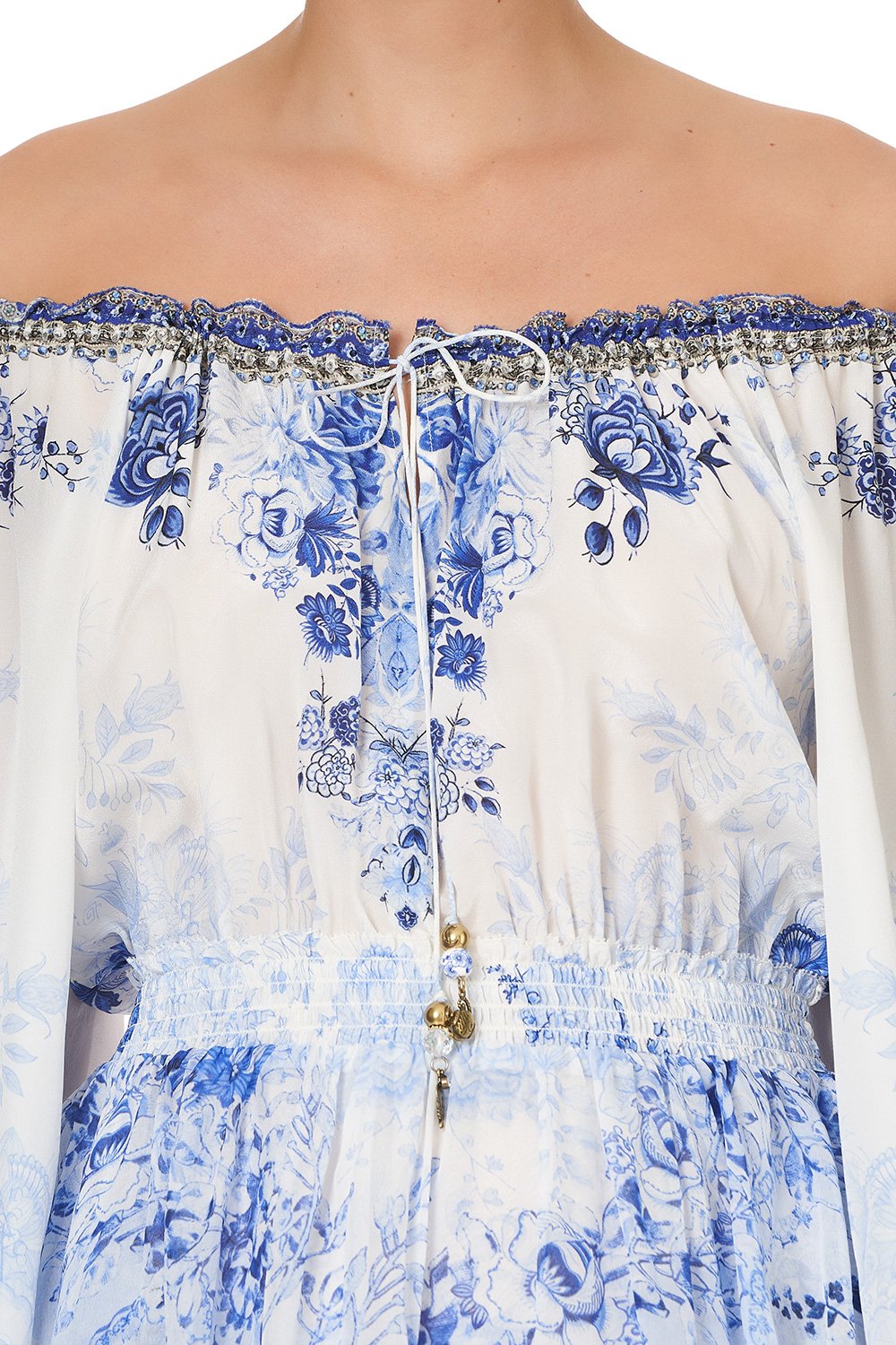 TIERED MINI DRESS HIGH TEA