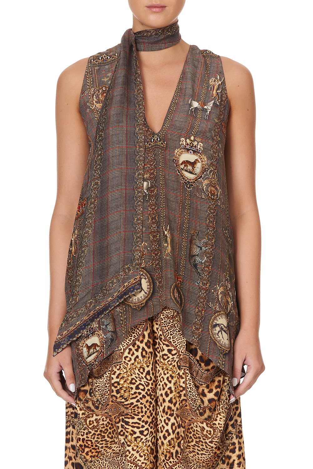 HANDKERCHIEF HEM TOP LADY LODGE