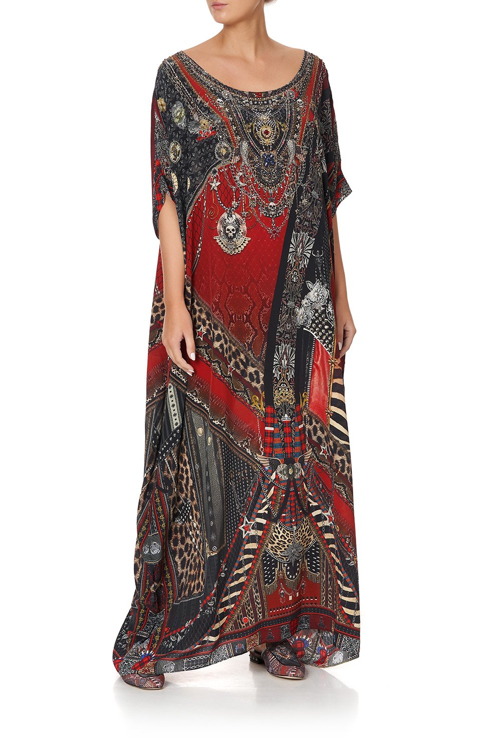 ROUND NECK KAFTAN LONDON CALLING