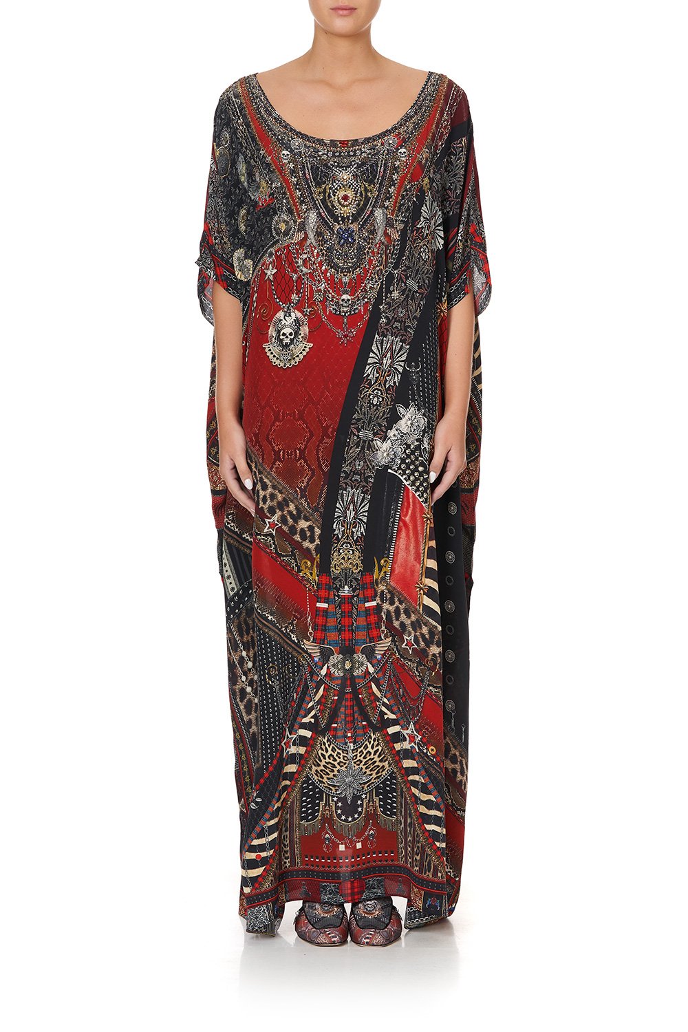 ROUND NECK KAFTAN LONDON CALLING