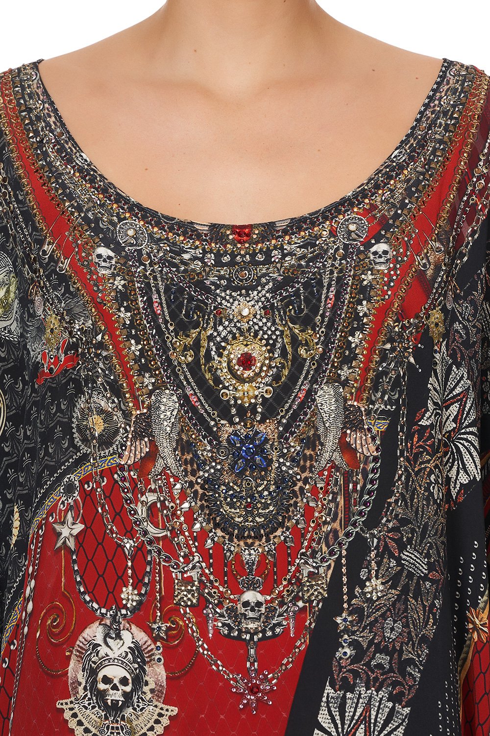 ROUND NECK KAFTAN LONDON CALLING