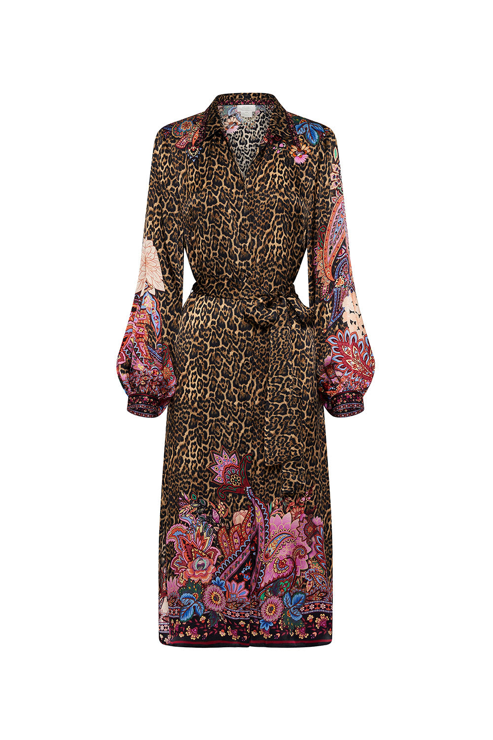 HIGH LOW MIDI SHIRT DRESS MAYFAIR MARY