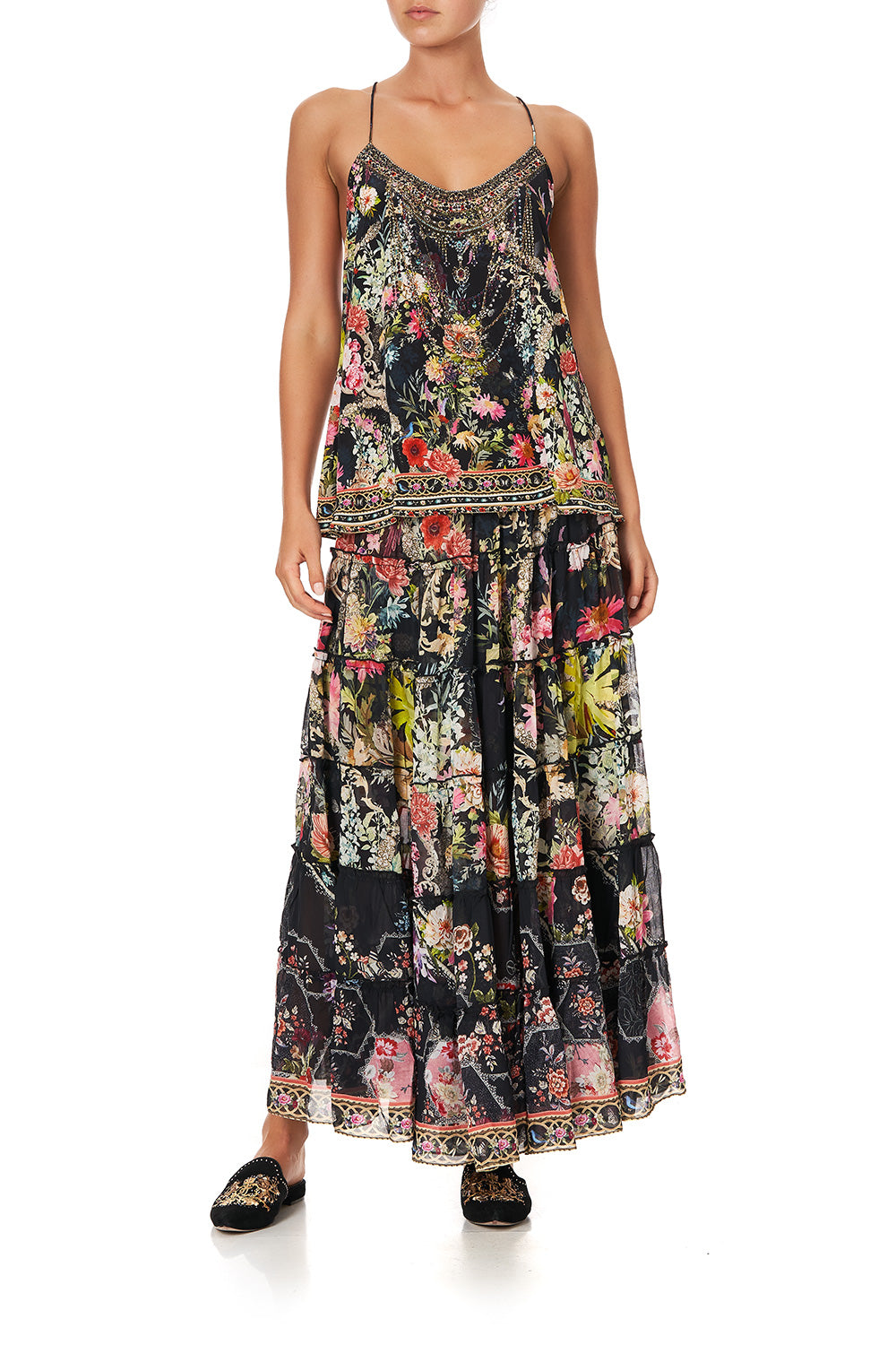 T BACK SHOESTRING TOP HAMPTON HIVE