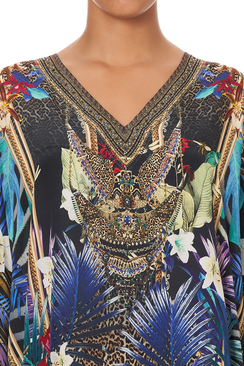 KAFTAN WITH BUTTON UP SLEEVES RAINBOW ROOM