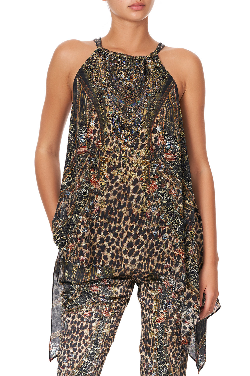 DRAWSTRING NECK TANK ABINGDON PALACE