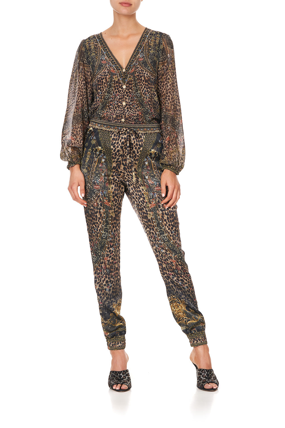 LACE UP SIDE BLOUSE ABINGDON PALACE