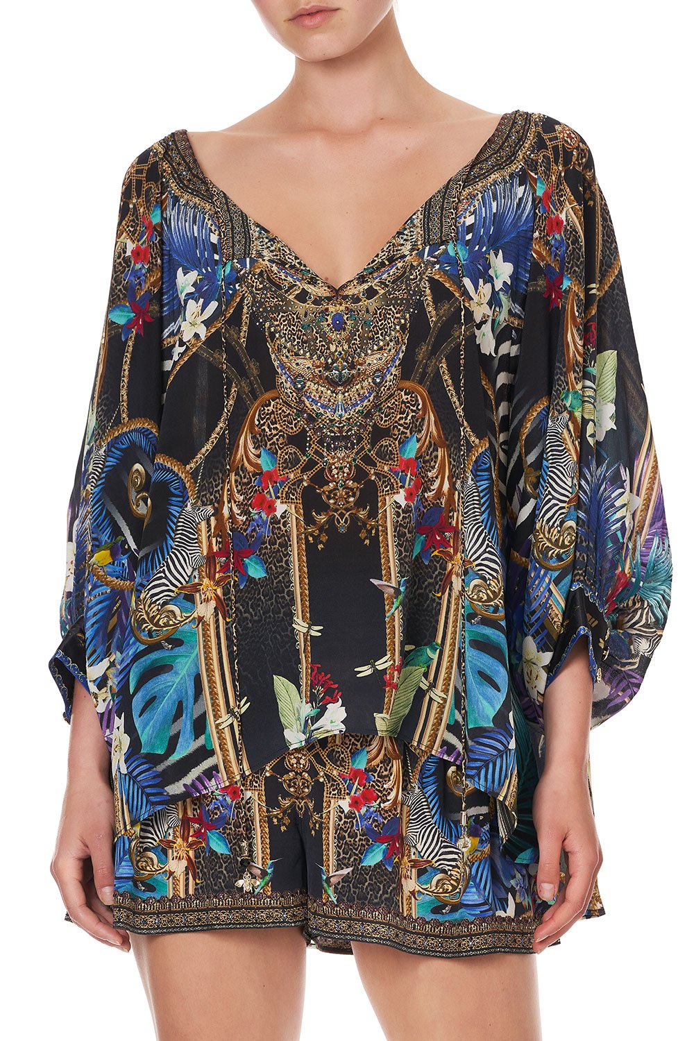 RAGLAN SLEEVE BLOUSE WITH CUFF RAINBOW ROOM