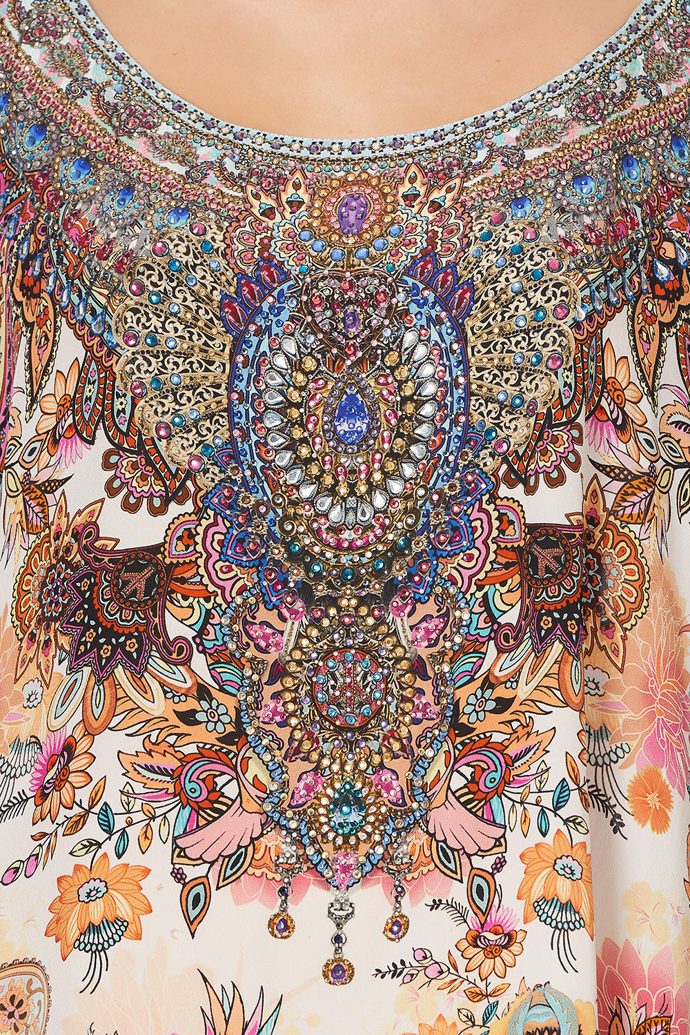 ROUND NECK KAFTAN CARNABY DISCO