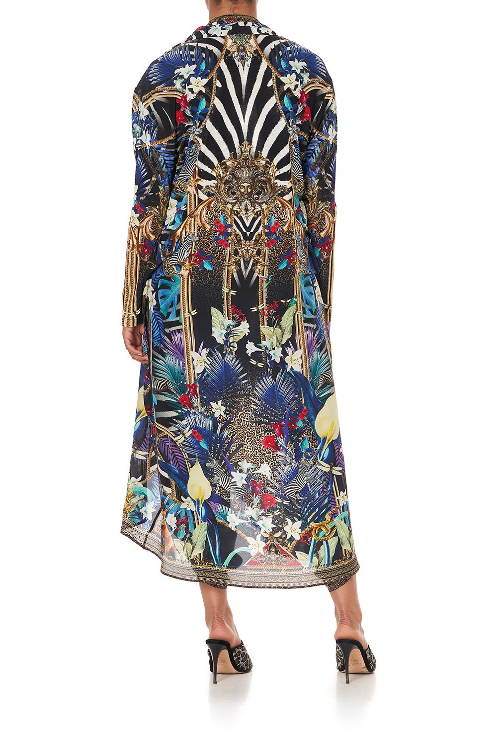 LONG CASUAL JACKET WITH POCKETS RAINBOW ROOM