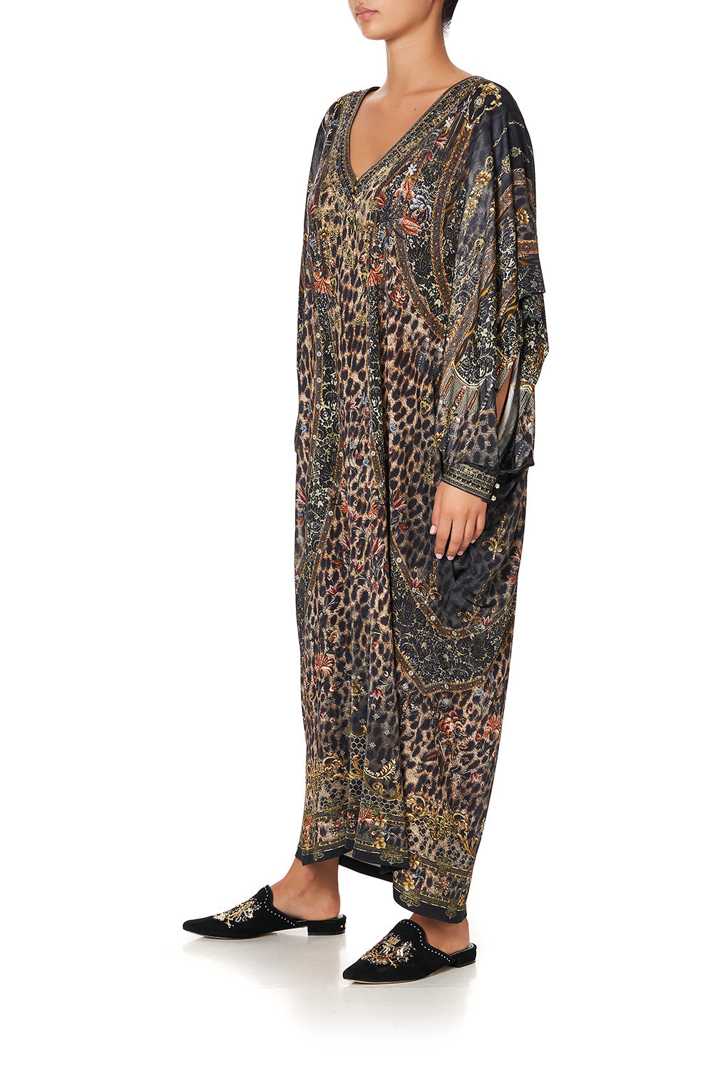 WATERFALL SLEEVE DRESS ABINGDON PALACE