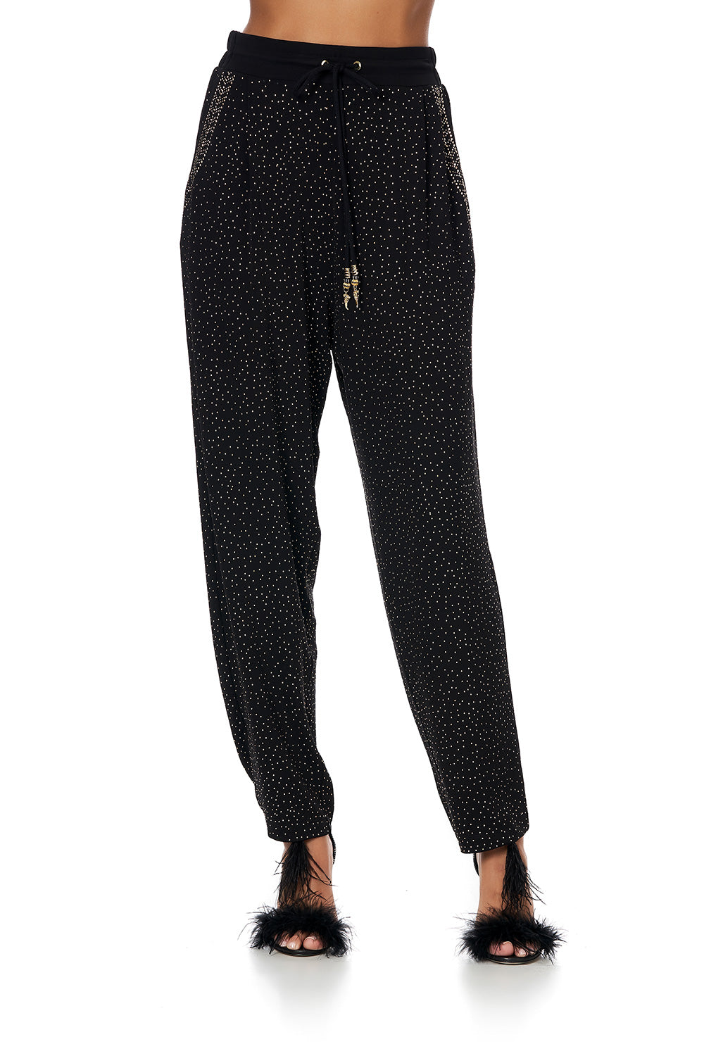 DRAWCORD RELAXED PANT LADY STARDUST
