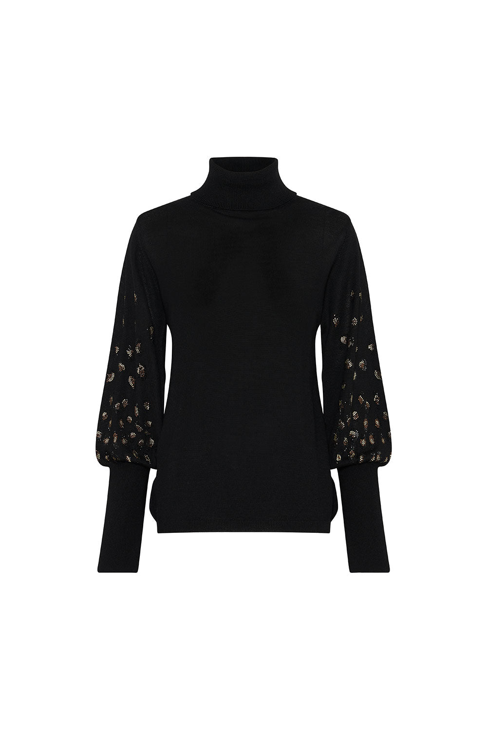 GATHERED CUFF FITTED KNIT ABINGDON PALACE