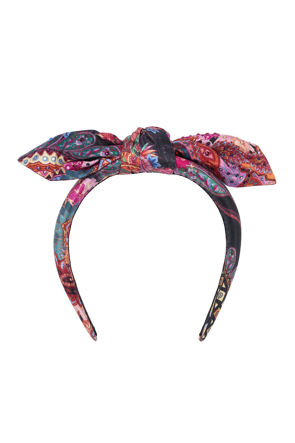 HEADBAND WITH KNOT SWINGING SIXTIES