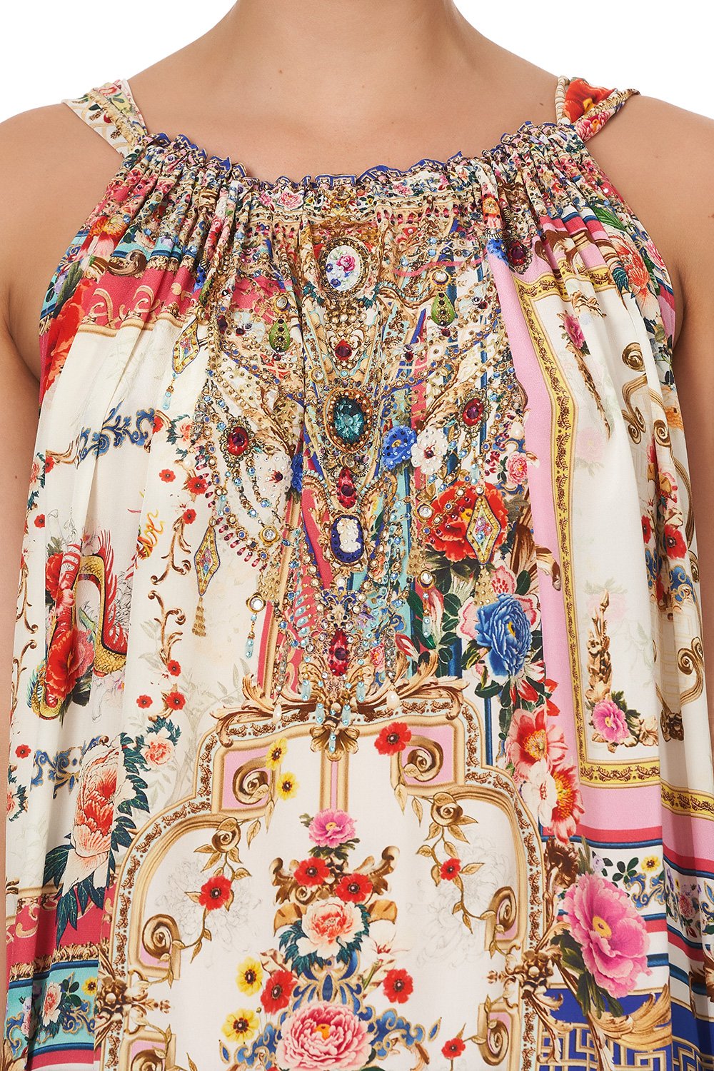 DRAWSTRING DRESS PARTY IN THE PALACE