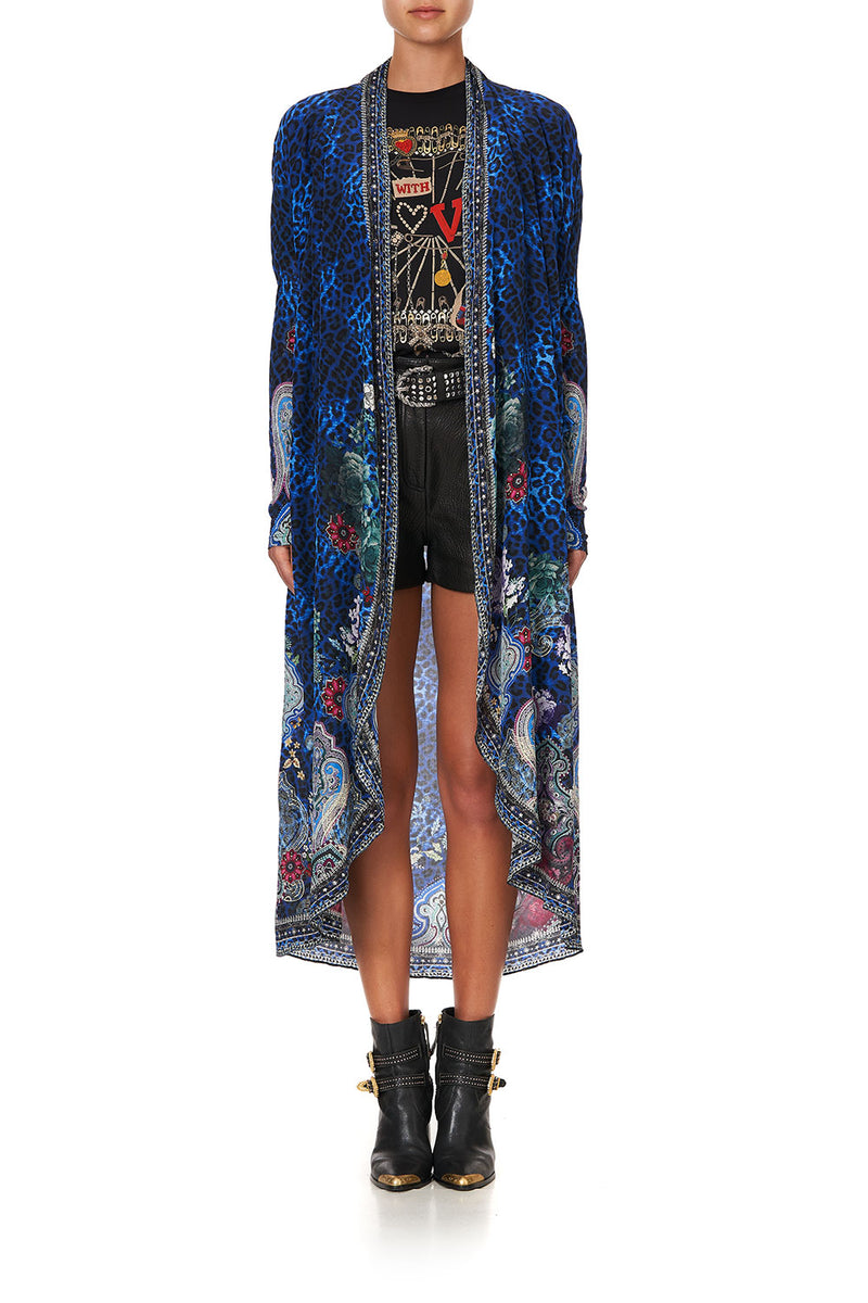 Long Casual Jacket With Pockets, Camden Moon CAMILLA AU CAMILLA