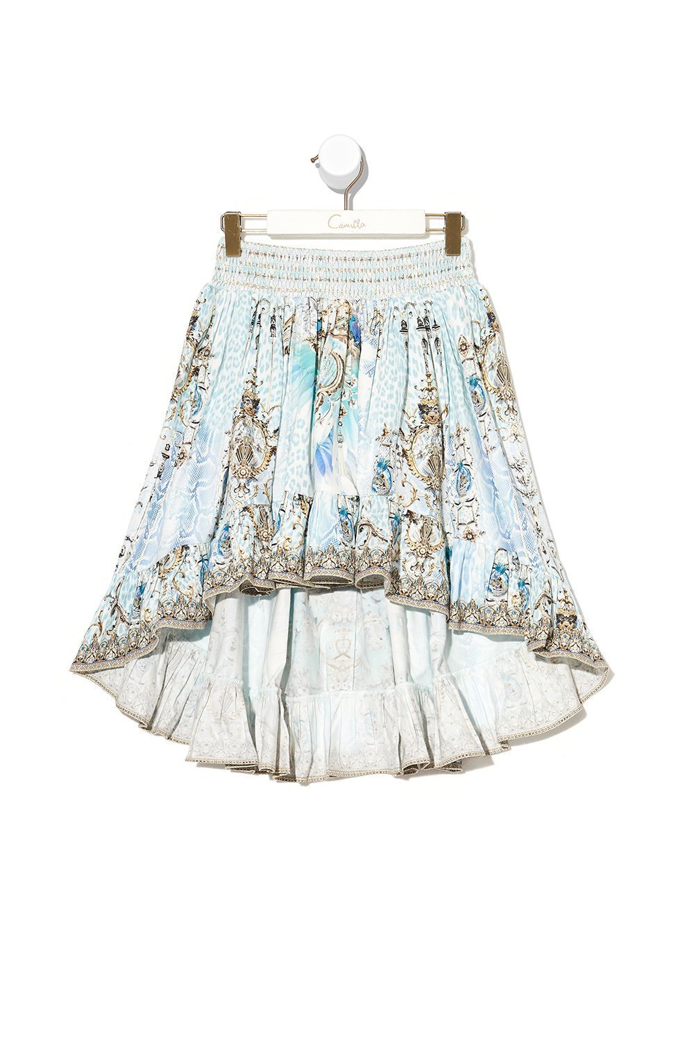 KIDS HIGH LOW HEM SKIRT 4-10 GATSBYS GIRL