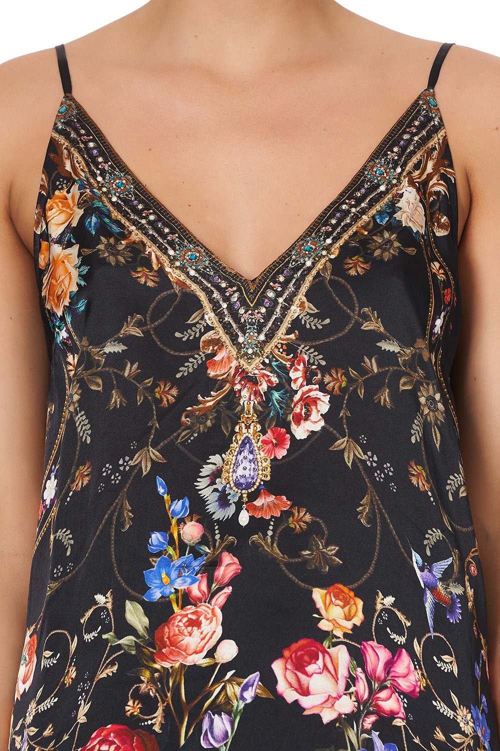 V NECK CAMI BLUSHING MANOR