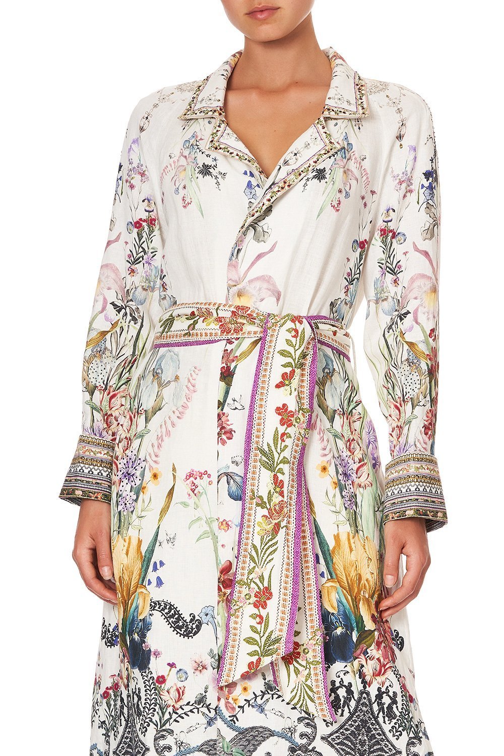 SOFT TRENCH WITH FRENCH CUFF TRUE ROMANCE