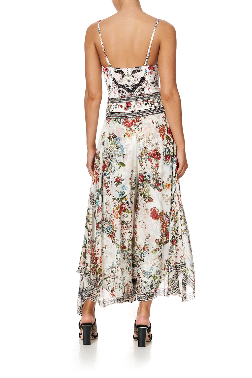 CROSS OVERLAY PANT SHAKESPEARES GARDEN