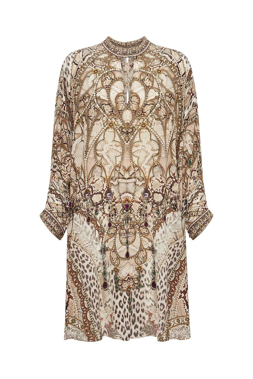 SHORT KAFTAN WITH HIGH NECK ALL IS NOUVEAU