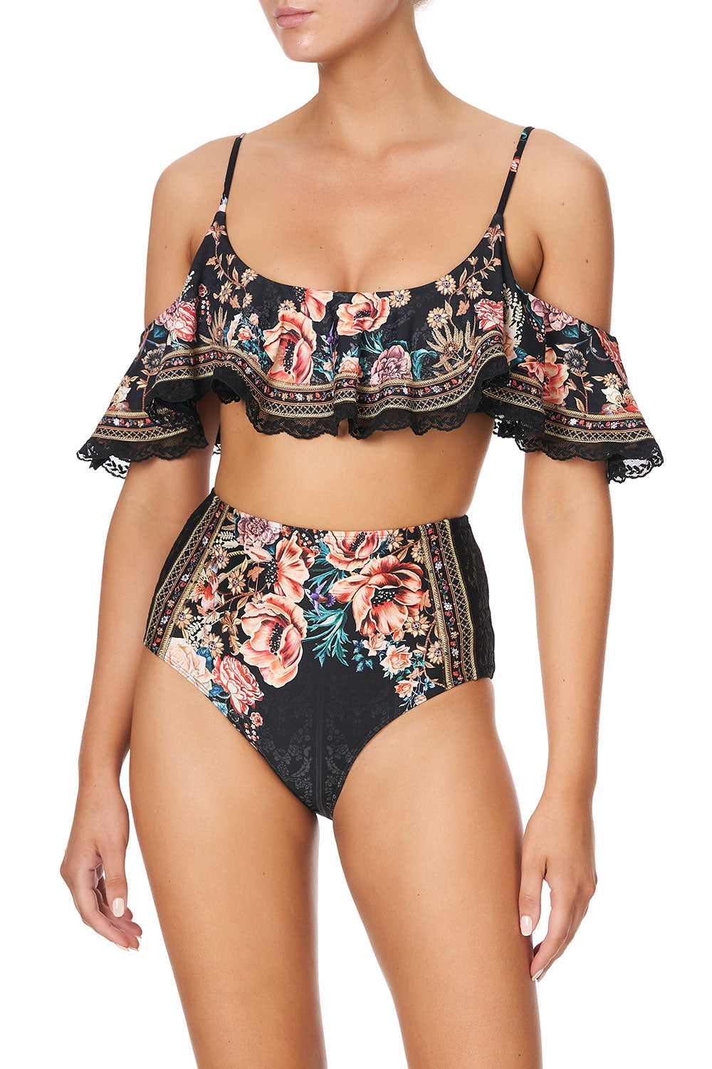 FRILL CROP TOP BELLE OF THE BAROQUE