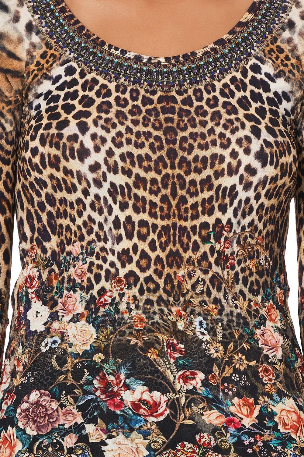 LONG SLEEVE FITTED TOP CALL OF THE CATHEDRAL