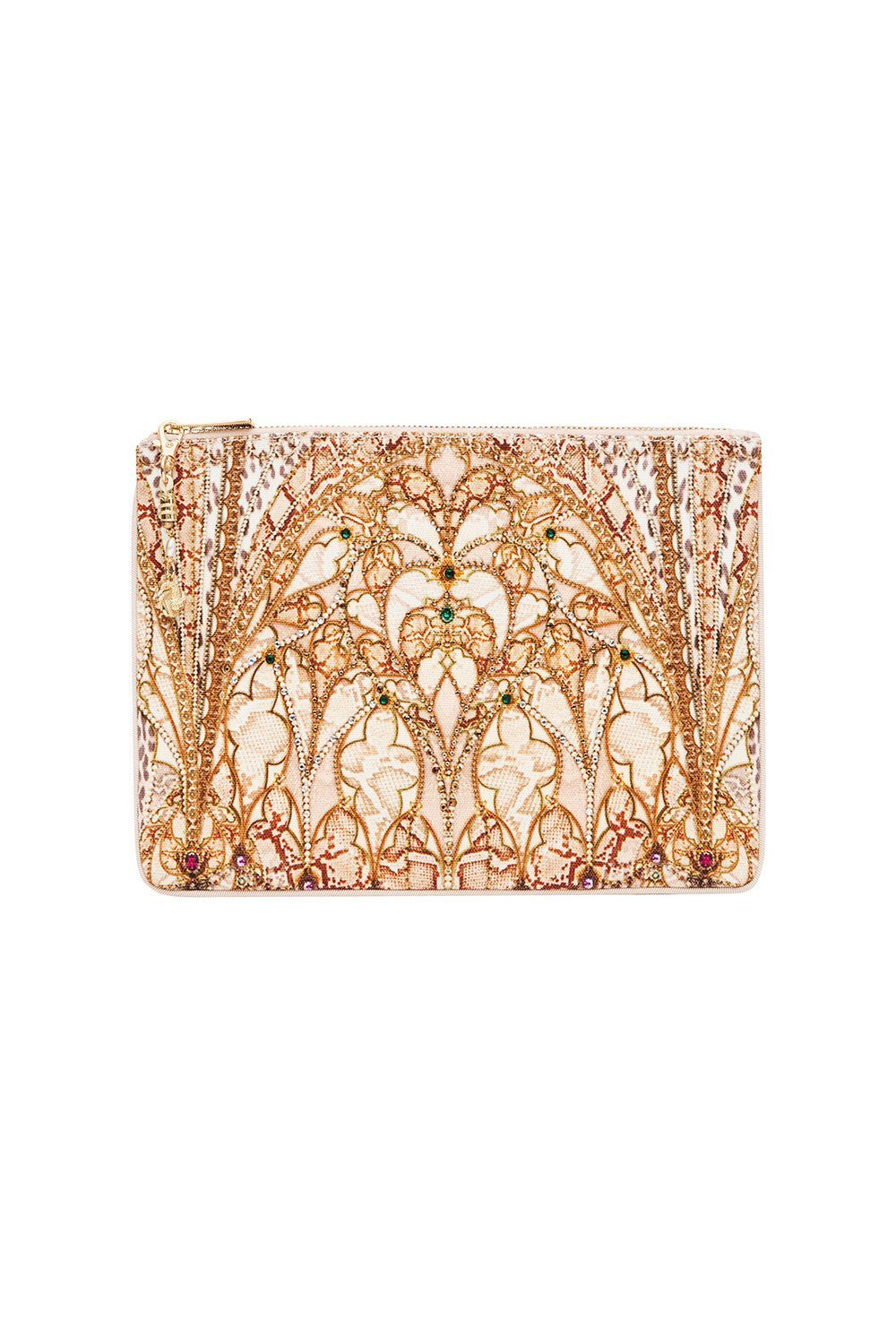 SMALL CANVAS CLUTCH ALL IS NOUVEAU