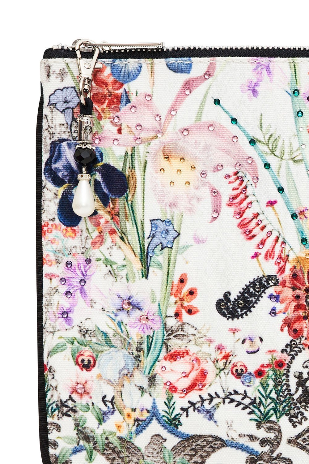 SMALL CANVAS CLUTCH TRUE ROMANCE