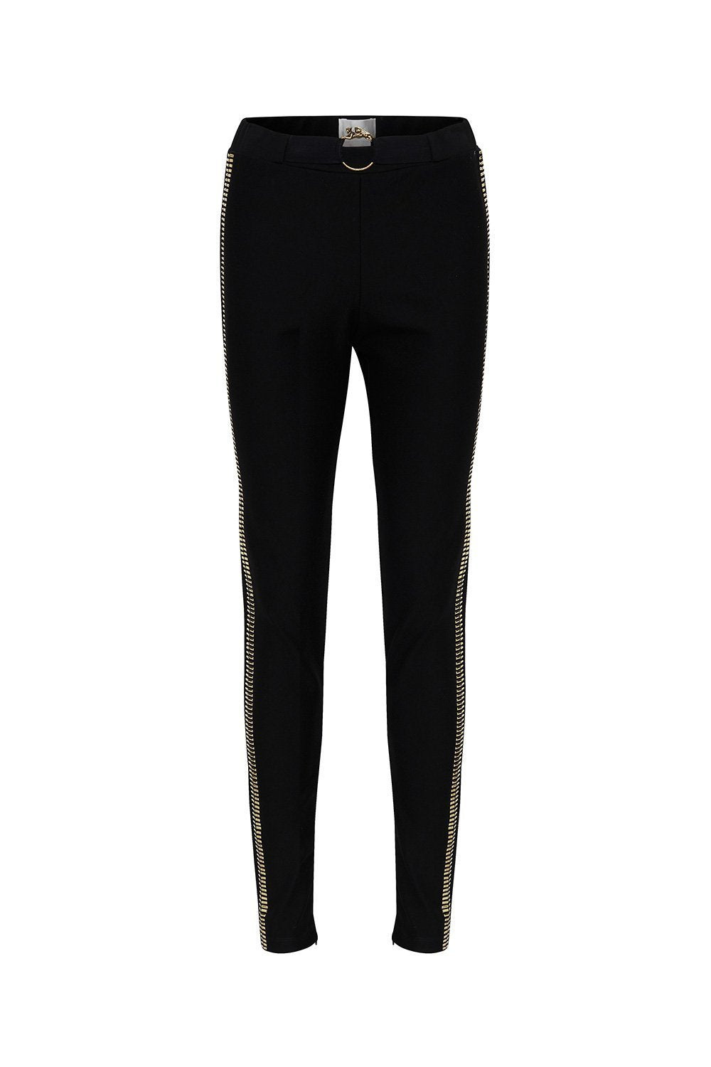 PONTE PANT WITH HARDWARE BELLE OF THE BAROQUE