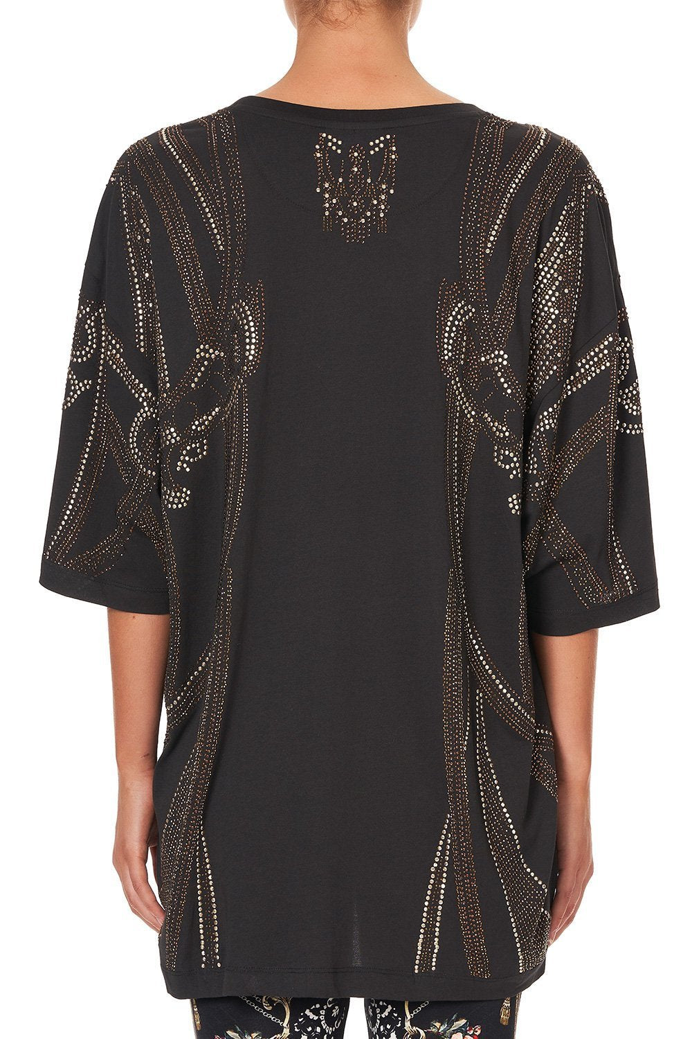 SUPER OVERSIZED TEE BELLE OF THE BAROQUE