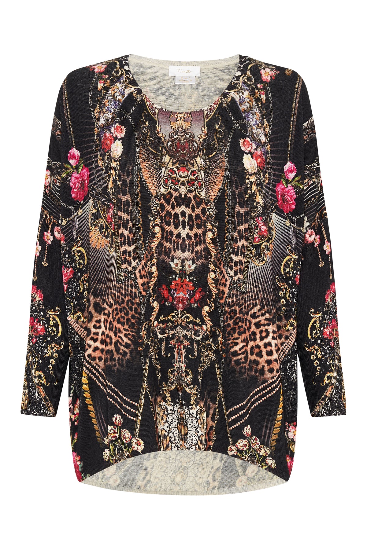 OVERSIZE LONG SHIRT GOTHIC GODDESS