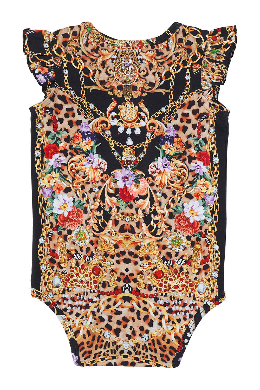 BABIES FRILL ONESIE A NIGHT IN THE 90S