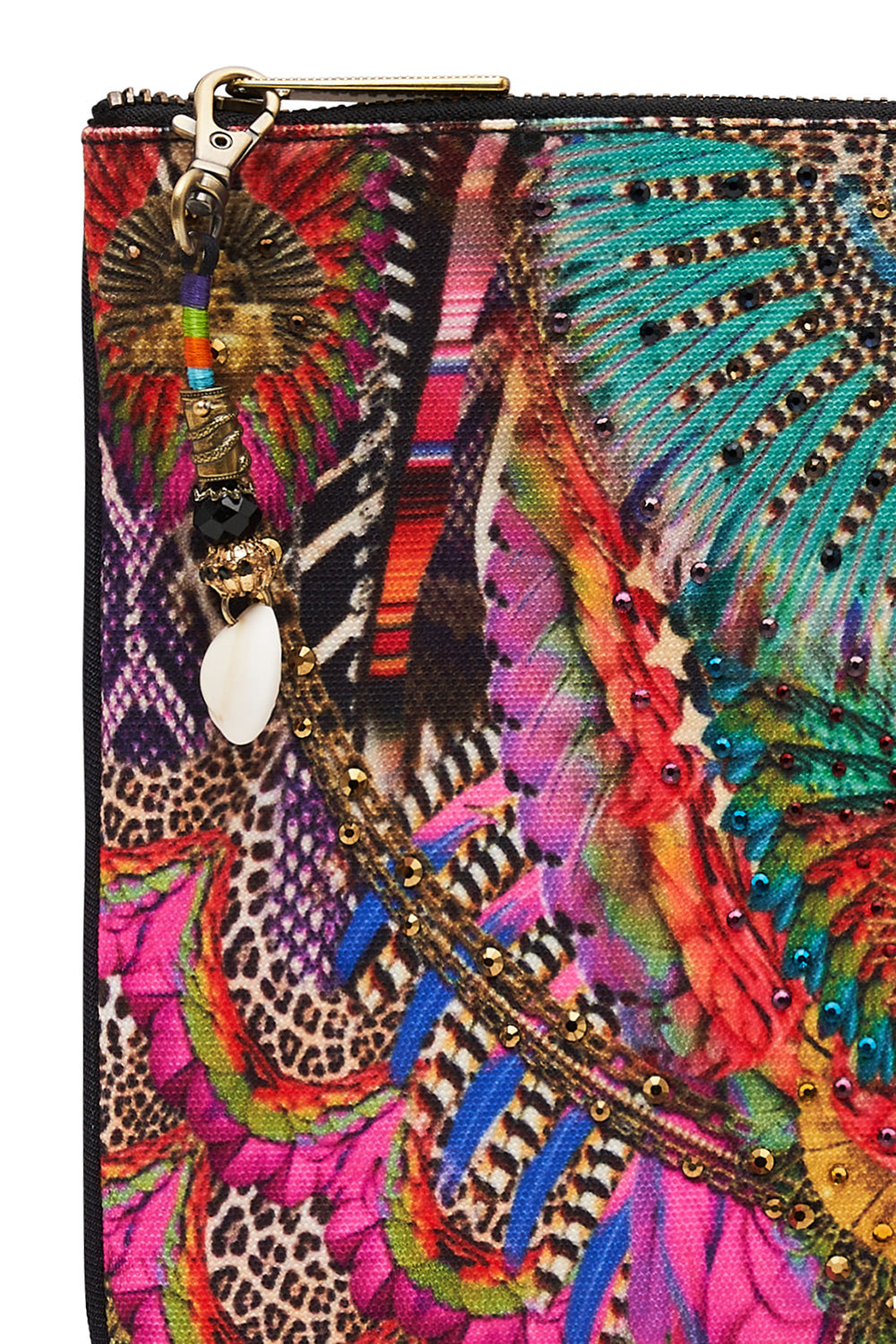 SMALL CANVAS CLUTCH GUARDIANS OF THE SUN