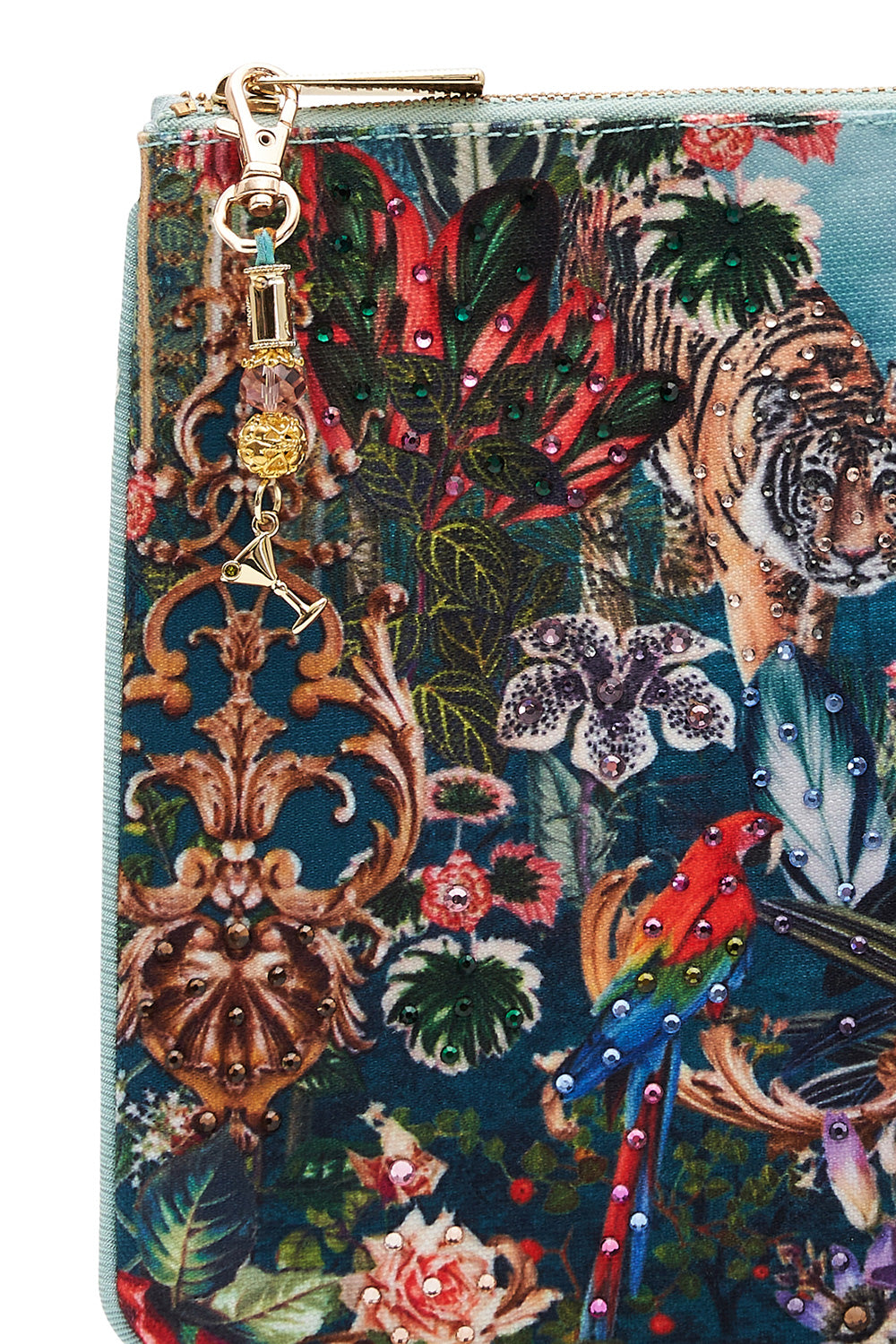 SMALL CANVAS CLUTCH IF THESE WALLS COULD TALK