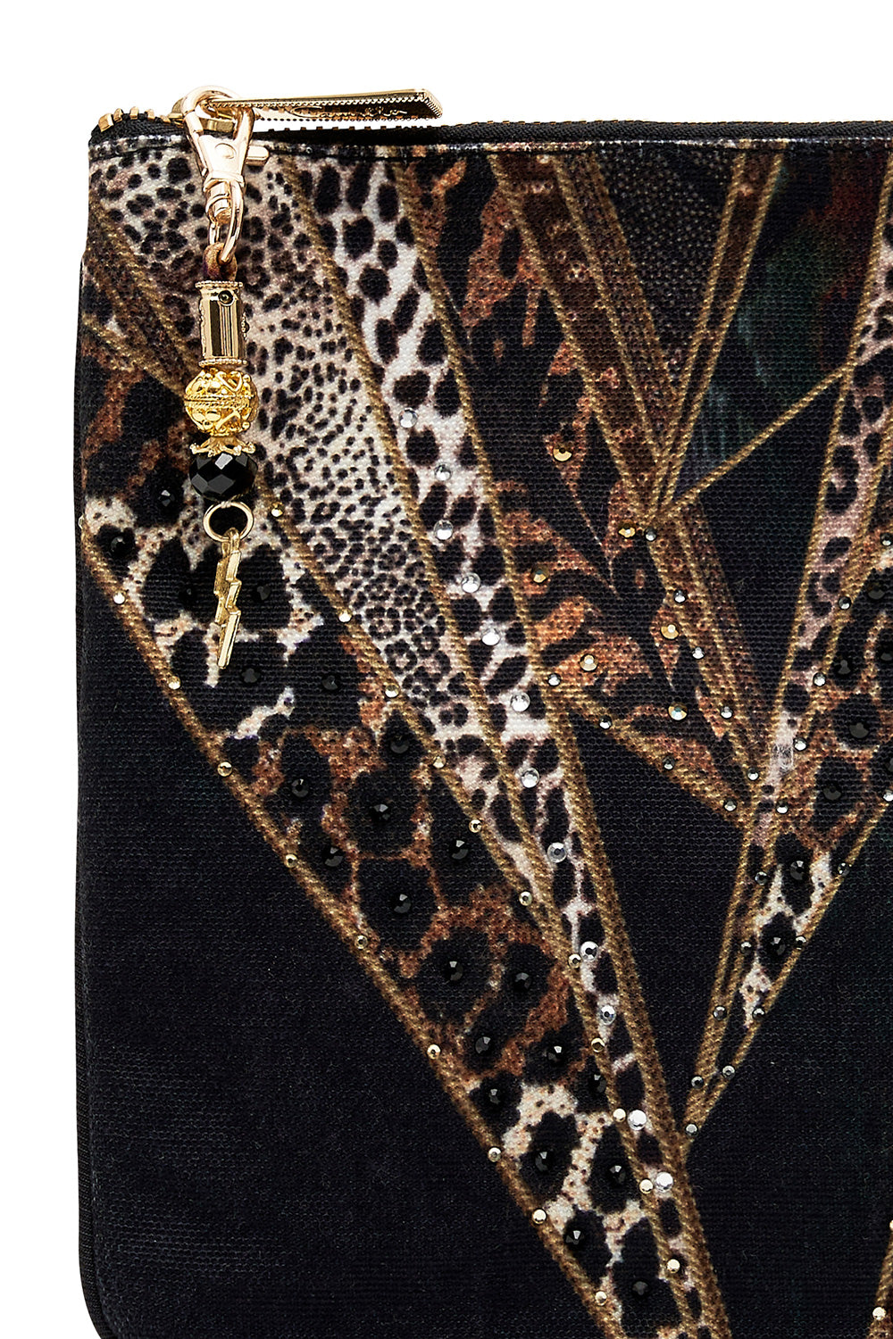 SMALL CANVAS CLUTCH LADY STARDUST