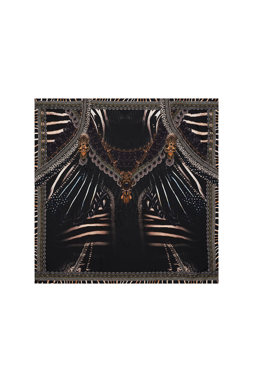 LARGE SQUARE SCARF QUECHUA KING