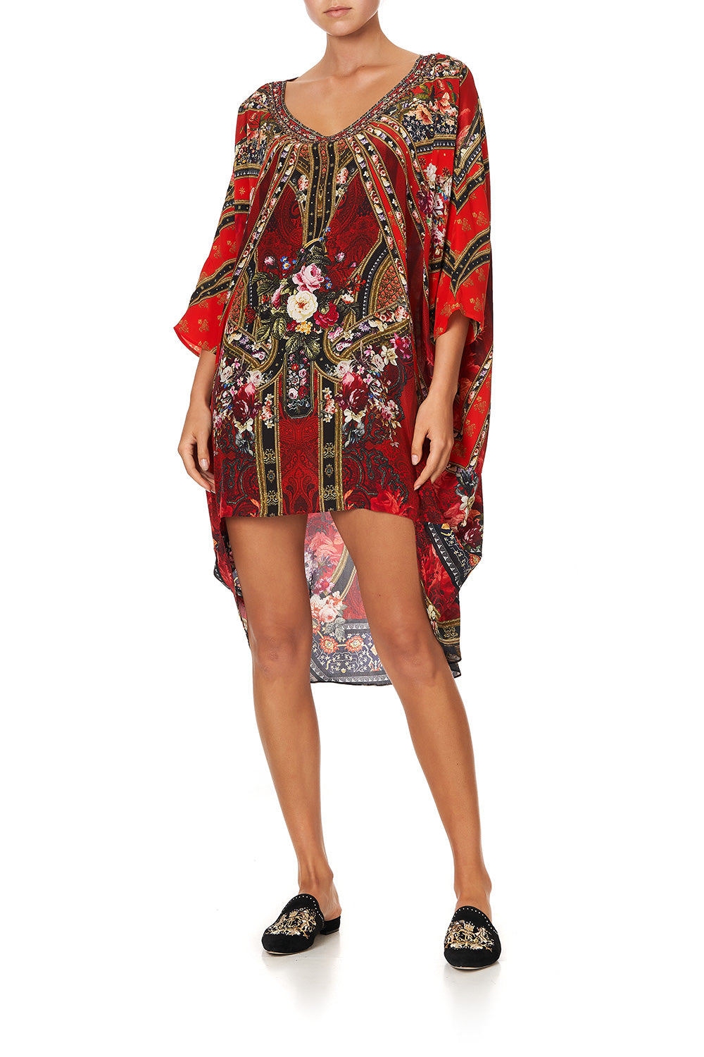 SCOOP BACK HEM DRESS STORIES OF A STATION