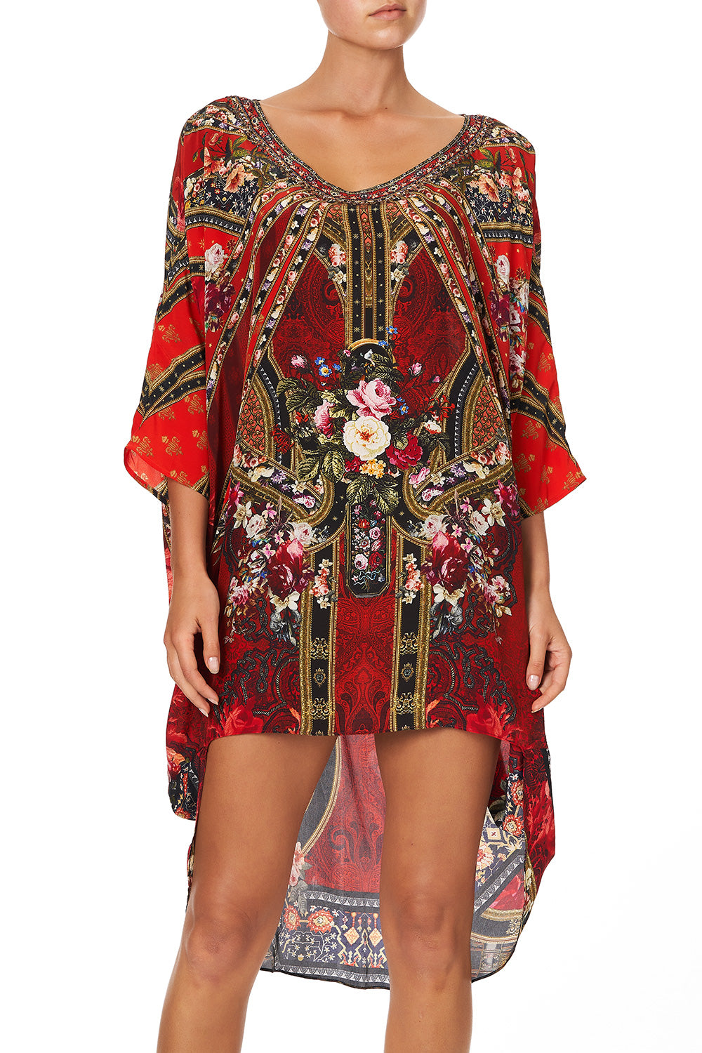 SCOOP BACK HEM DRESS STORIES OF A STATION