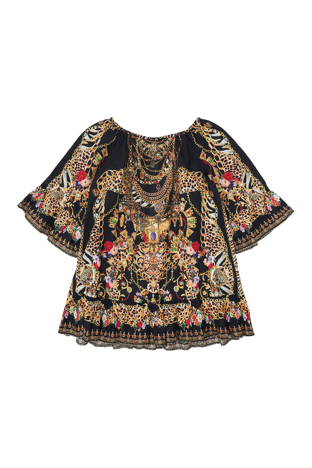 KIDS A-LINE FRILL DRESS 4-10 A NIGHT IN THE 90S