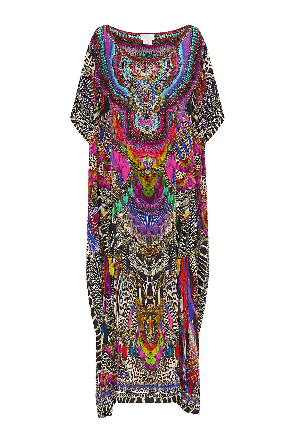 ROUND NECK KAFTAN GUARDIANS OF THE SUN