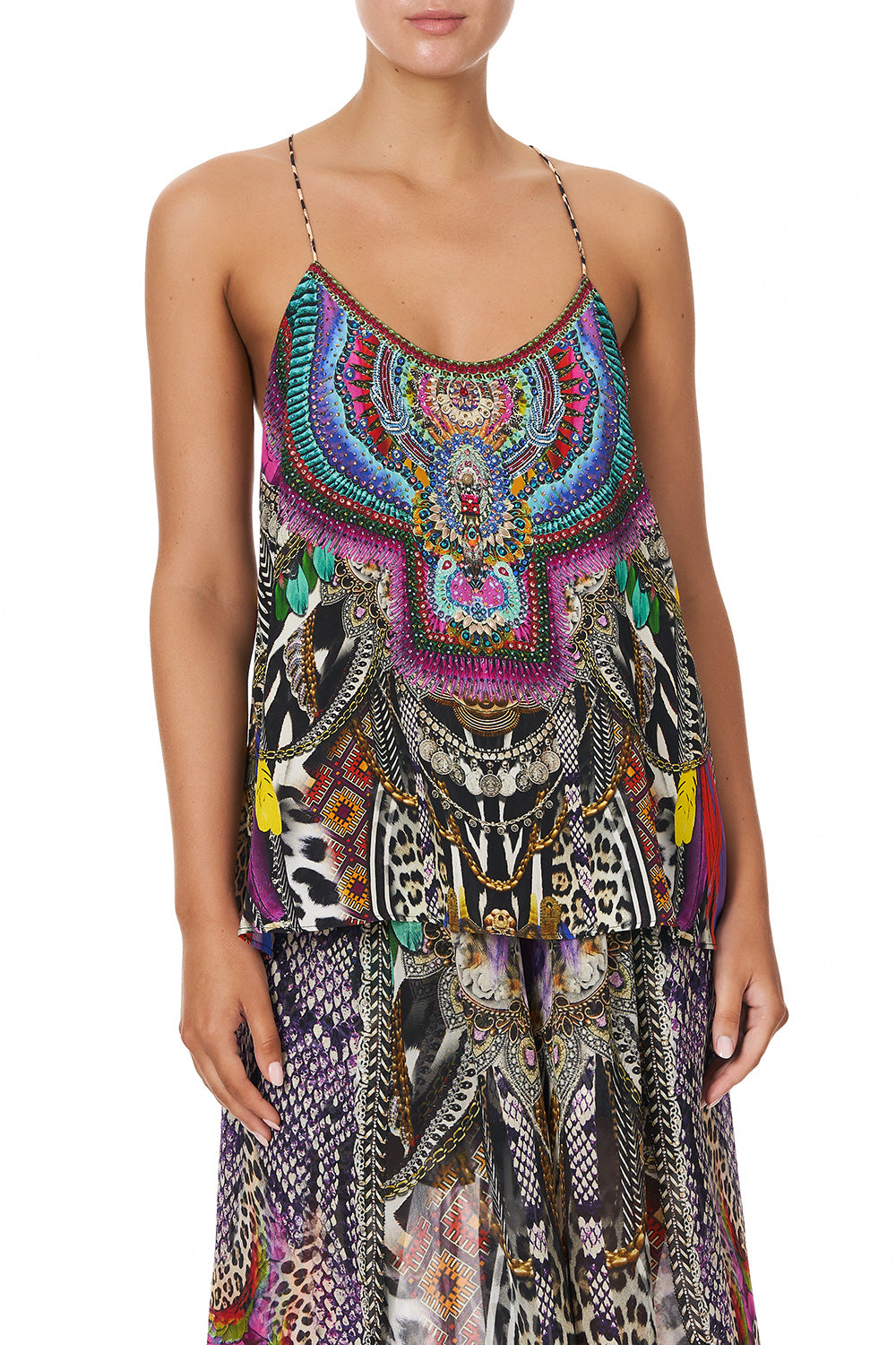 T BACK SHOESTRING TOP GUARDIANS OF THE SUN