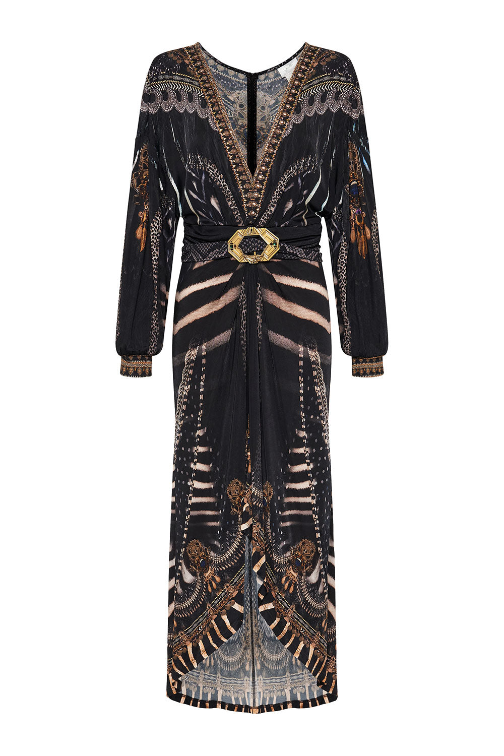 BELTED JERSEY DRESS QUECHUA KING