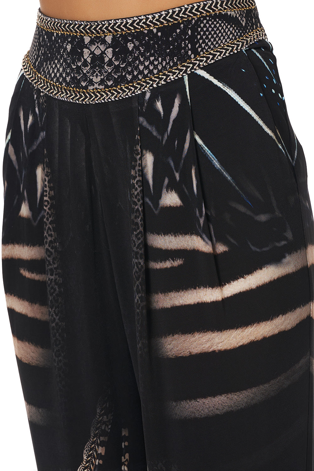 HAREM PANTS WITH FRONT PLEATS QUECHUA KING