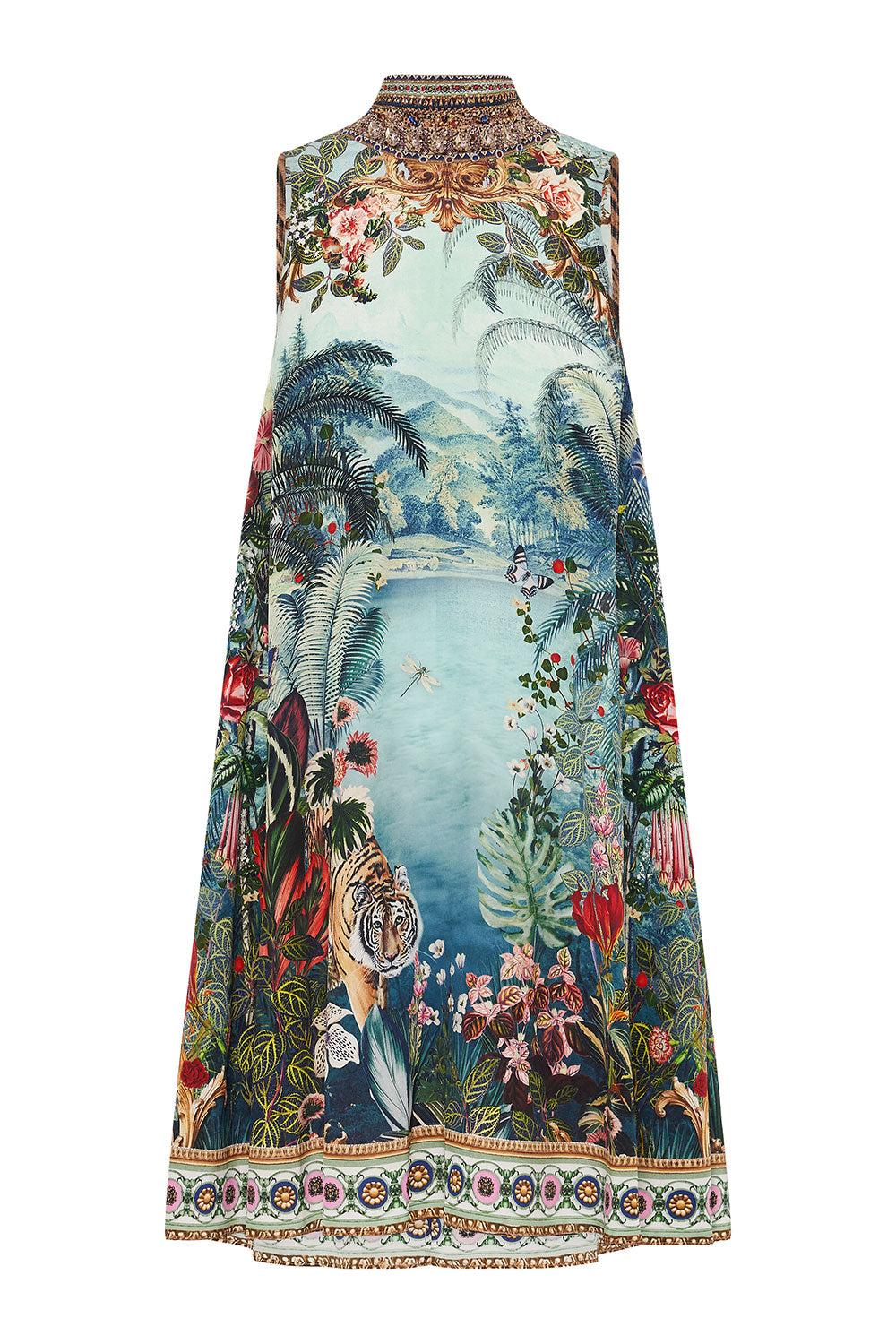 BACK NECK TIE SHORT DRESS IF THESE WALLS COULD TALK